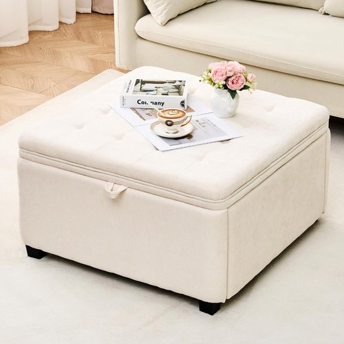 Inch square storage ottoman - square,